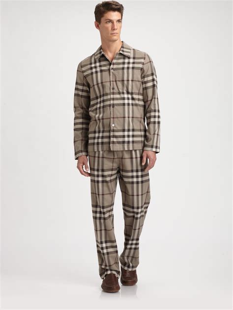 burberry pajama set|burberry pajamas men.